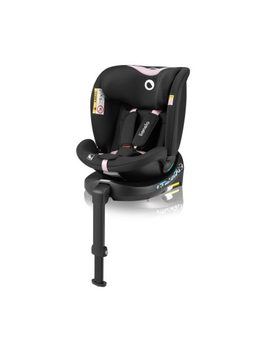 BN-LO-NAVY_I-SIZE_BLACK_PINK,Scaun auto, Lionelo, i-Size Navy, 0-36 Kg, 40-150 cm, Cu isofix si picior de fixare, Protectie late