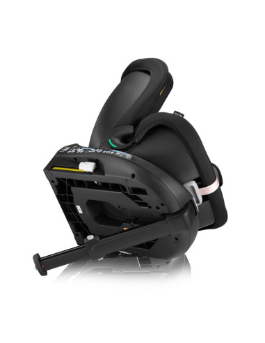 BN-LO-NAVY_I-SIZE_BLACK_PINK,Scaun auto, Lionelo, i-Size Navy, 0-36 Kg, 40-150 cm, Cu isofix si picior de fixare, Protectie late