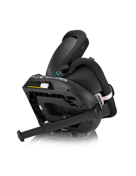 BN-LO-NAVY_I-SIZE_BLACK_PINK,Scaun auto, Lionelo, i-Size Navy, 0-36 Kg, 40-150 cm, Cu isofix si picior de fixare, Protectie late