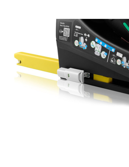 BN-LO-NAVY_I-SIZE_BLACK_PINK,Scaun auto, Lionelo, i-Size Navy, 0-36 Kg, 40-150 cm, Cu isofix si picior de fixare, Protectie late