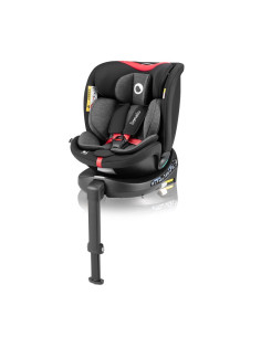BN-LO-NAVY_I-SIZE_BLACK_RED,Scaun auto, Lionelo, i-Size Navy, 0-36 Kg, 40-150 cm, Cu isofix si picior de fixare, Protectie later 2