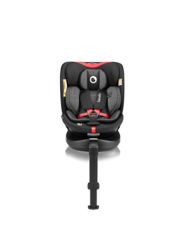 BN-LO-NAVY_I-SIZE_BLACK_RED,Scaun auto, Lionelo, i-Size Navy, 0-36 Kg, 40-150 cm, Cu isofix si picior de fixare, Protectie later