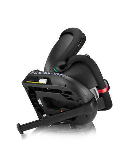 BN-LO-NAVY_I-SIZE_BLACK_RED,Scaun auto, Lionelo, i-Size Navy, 0-36 Kg, 40-150 cm, Cu isofix si picior de fixare, Protectie later