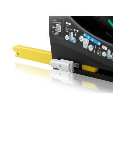 BN-LO-NAVY_I-SIZE_BLACK_RED,Scaun auto, Lionelo, i-Size Navy, 0-36 Kg, 40-150 cm, Cu isofix si picior de fixare, Protectie later