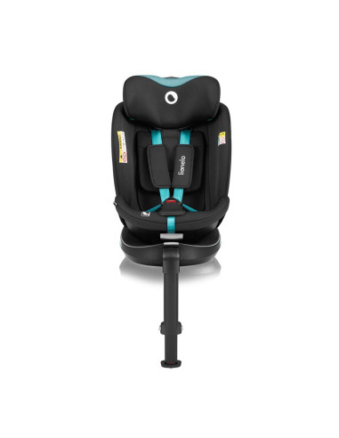 BN-LO-NAVY_I-SIZE_BLACK_TURQUOISE,Scaun auto, Lionelo, i-Size Navy, 0-36 Kg, 40-150 cm, Cu isofix si picior de fixare, Protectie