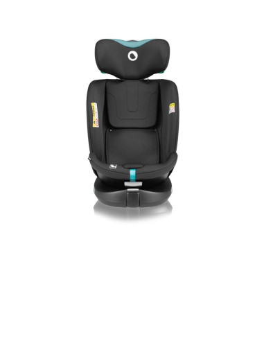 BN-LO-NAVY_I-SIZE_BLACK_TURQUOISE,Scaun auto, Lionelo, i-Size Navy, 0-36 Kg, 40-150 cm, Cu isofix si picior de fixare, Protectie