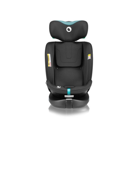 BN-LO-NAVY_I-SIZE_BLACK_TURQUOISE,Scaun auto, Lionelo, i-Size Navy, 0-36 Kg, 40-150 cm, Cu isofix si picior de fixare, Protectie