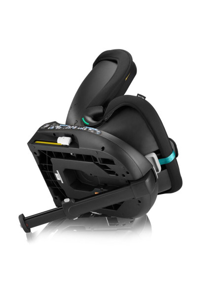 BN-LO-NAVY_I-SIZE_BLACK_TURQUOISE,Scaun auto, Lionelo, i-Size Navy, 0-36 Kg, 40-150 cm, Cu isofix si picior de fixare, Protectie