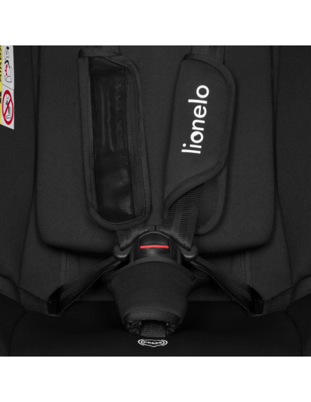 BN-LO-IZZY_I-SIZE_BLACK_CARBON,Scaun auto, Lionelo, i-Size Izzy, 0-36 Kg, 40-150 cm, Instalare cu centurile masinii, Protectie l