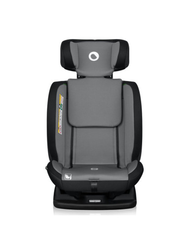 BN-LO-IZZY_I-SIZE_BLACK_GREY,Scaun auto, Lionelo, i-Size Izzy, 0-36 Kg, 40-150 cm, Instalare cu centurile masinii, Protectie lat