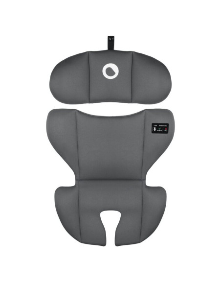 BN-LO-IZZY_I-SIZE_BLACK_GREY,Scaun auto, Lionelo, i-Size Izzy, 0-36 Kg, 40-150 cm, Instalare cu centurile masinii, Protectie lat