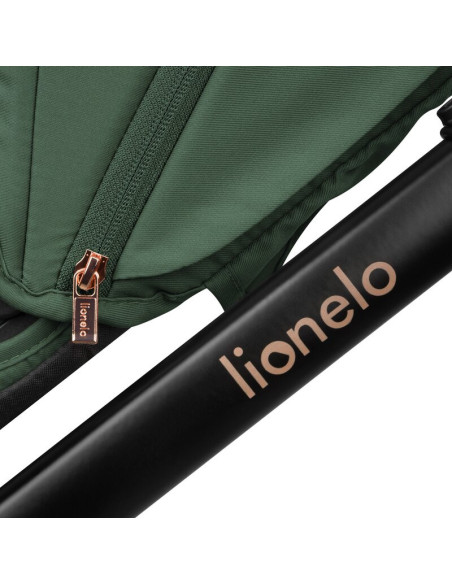 BN-LO-LAYLA_2IN1_GREEN_FOREST,Carucior 2 in 1, Lionelo, Layla, Pana la 22 kg, Cadru aluminiu, Cu landou intarit si salteluta din