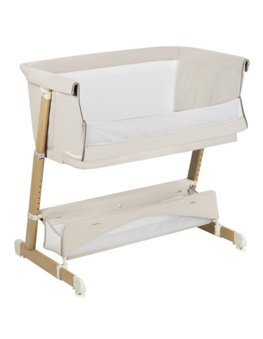 BN-LO-THOMI_PLUS_BEIGE_SAND,Patut co-sleeper, Lionelo, Thomi Plus, 5 in 1, Multifunctional, Sustine pana la 9 kg ca patut, 15 kg