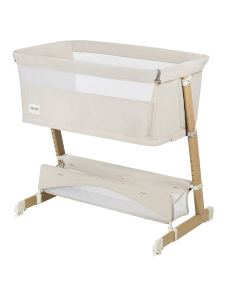 BN-LO-THOMI_PLUS_BEIGE_SAND,Patut co-sleeper, Lionelo, Thomi Plus, 5 in 1, Multifunctional, Sustine pana la 9 kg ca patut, 15 kg
