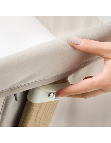 BN-LO-THOMI_PLUS_BEIGE_SAND,Patut co-sleeper, Lionelo, Thomi Plus, 5 in 1, Multifunctional, Sustine pana la 9 kg ca patut, 15 kg