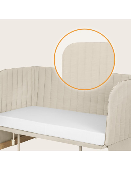 BN-LO-THOMI_PLUS_BEIGE_SAND,Patut co-sleeper, Lionelo, Thomi Plus, 5 in 1, Multifunctional, Sustine pana la 9 kg ca patut, 15 kg