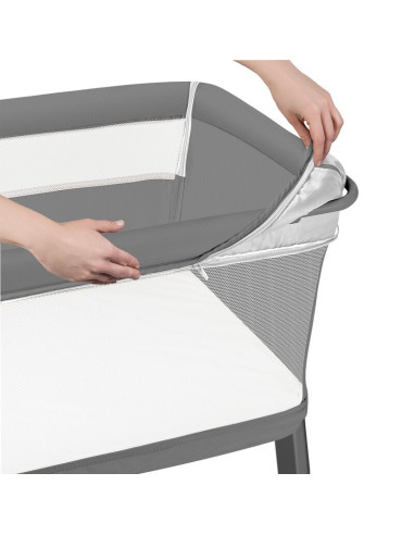BN-LO-THOMI_PLUS_GREY_CONCRETE,Patut co-sleeper, Lionelo, Thomi Plus, 5 in 1, Multifunctional, Sustine pana la 9 kg ca patut, 15