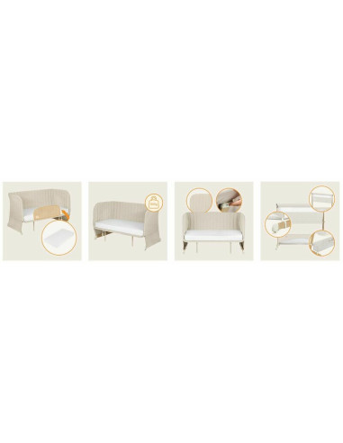 BN-LO-THOMI_PLUS_GREY_CONCRETE,Patut co-sleeper, Lionelo, Thomi Plus, 5 in 1, Multifunctional, Sustine pana la 9 kg ca patut, 15