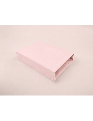 BN-6426972026840,Cearceaf cu elastic, Qmini, Pentru patut co-sleeper, Aurora, Dimensiune 76 x 43 cm, Din bumbac certificat Oeko 