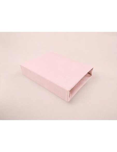 BN-6426972026840,Cearceaf cu elastic, Qmini, Pentru patut co-sleeper, Aurora, Dimensiune 76 x 43 cm, Din bumbac certificat Oeko 