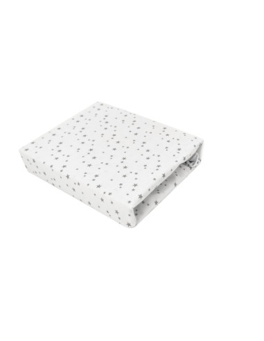 BN-6426972026918,Cearceaf cu elastic, MimiNu, Pentru patut co-sleeper, Aurora, Dimensiune 76 x 43 cm, Din bumbac certificat Oeko