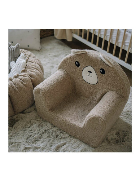 BN-84690,Fotoliu din burete, Bubaba, Cozy Teddy, Pentru copii, 9 luni-5 ani, Brown