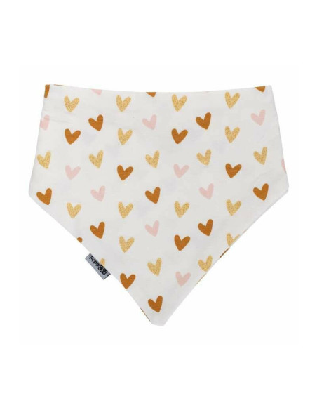 BN-84638,Set 2 bavete, Bubaba, Tip bandana, Cu 2 straturi pentru protectie optima, Bumbac, Hearts