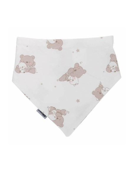 BN-84638,Set 2 bavete, Bubaba, Tip bandana, Cu 2 straturi pentru protectie optima, Bumbac, Hearts