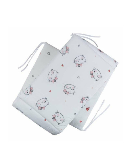BN-83709,Lenjerie 6 piese, Bubaba, Pentru patut 120x60 cm sau 140x70 cm, Cu fata de perna, Cu pilota si perna, Cu cearceaf pilot