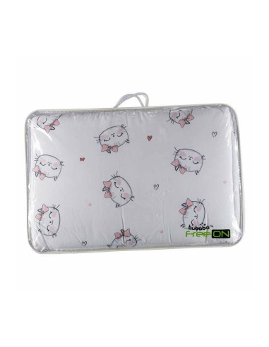 BN-83709,Lenjerie 6 piese, Bubaba, Pentru patut 120x60 cm sau 140x70 cm, Cu fata de perna, Cu pilota si perna, Cu cearceaf pilot