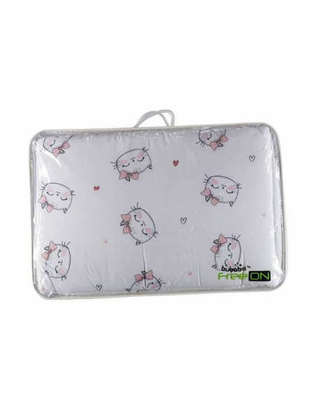 BN-83709,Lenjerie 6 piese, Bubaba, Pentru patut 120x60 cm sau 140x70 cm, Cu fata de perna, Cu pilota si perna, Cu cearceaf pilot