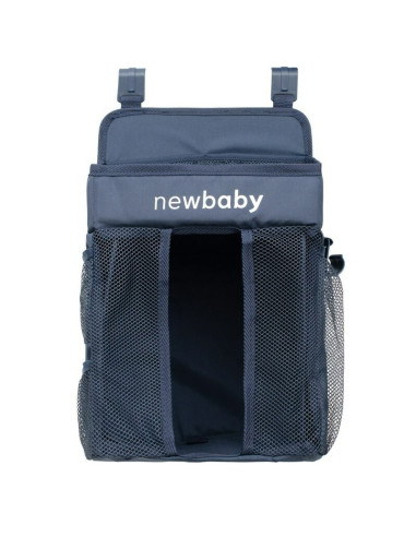 BN-56173,Organizator pentru patut, New Baby, Maxi, Pentru depozitare necesitati bebe sau jucarii, Bine compartimentat, 58x50 cm,