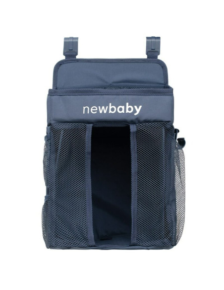 BN-56173,Organizator pentru patut, New Baby, Maxi, Pentru depozitare necesitati bebe sau jucarii, Bine compartimentat, 58x50 cm,