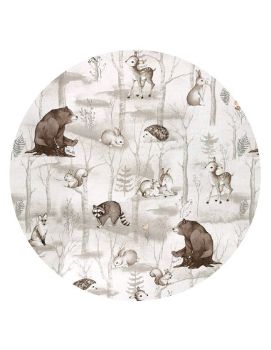 BN-6426972026680,Perna pentru alaptat, MimiNu, Din bumbac certificat Oeko Tex Standard 100, Cu husa detasabila, Cu fermoar secur