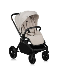 BN-LO-MIKA_PLUS_3IN1_BEIGE_SAND,Carucior 3 in 1, Lionelo, Mika Plus, Cadru din aluminiu, Cu landou intarit si salteluta moale, S 2