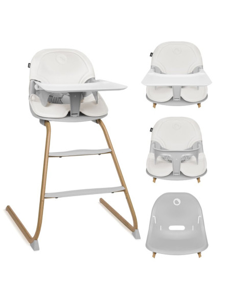 BN-LO-DALIA_GREY_STONE_NATURAL,Scaun de masa, Lionelo, Dalia, 2 in 1, Transformabil, Cu 2 suporturi pentru picioare, Cu tavita d