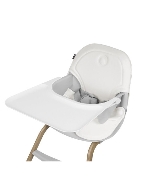 BN-LO-DALIA_SET_GREY_STONE_NATURAL,Set balansoar si scaun de masa, Lionelo, Dalia, Scaun cu 2 suporturi pentru picioare, Cu tavi