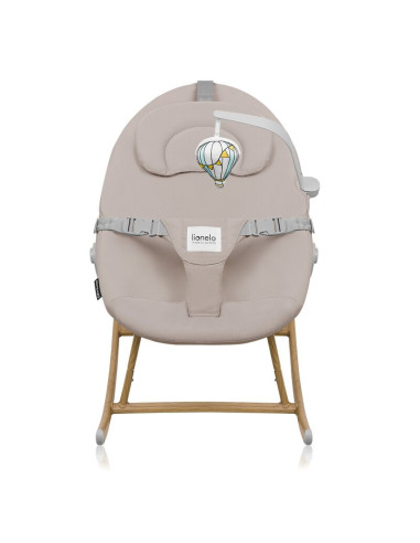 BN-LO-DALIA_ROCKER_BEIGE_SAND,Balansoar, Lionelo, Dalia, 4 in 1, Inaltime reglabila in 2 pozitii, Cu husa detasabila, Cu bara de