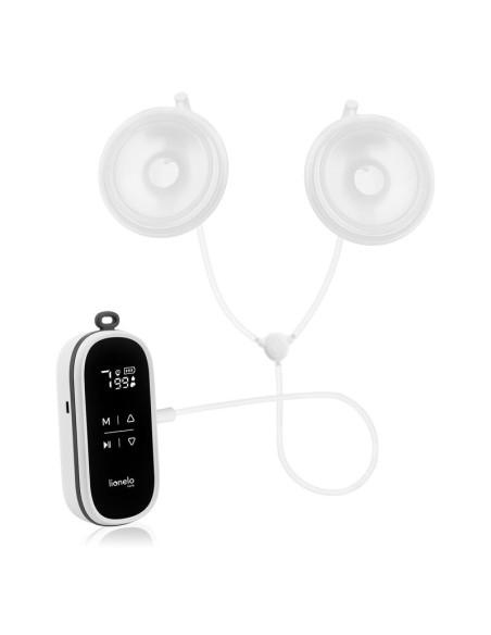 BN-LOC-TWEE_FREE,Pompa dubla de san, Lionelo, Twee Free, Hands Free, Electrica, Cu 9 nivele de aspiratie, 3 moduri de functionar