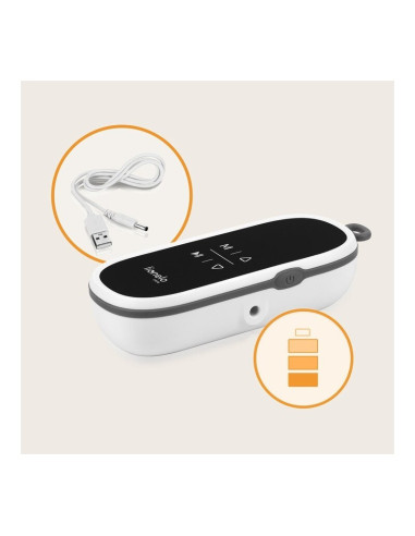 BN-LOC-TWEE_FREE,Pompa dubla de san, Lionelo, Twee Free, Hands Free, Electrica, Cu 9 nivele de aspiratie, 3 moduri de functionar