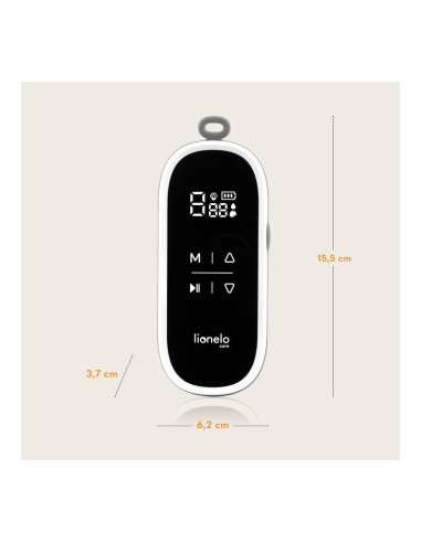 BN-LOC-TWEE_FREE,Pompa dubla de san, Lionelo, Twee Free, Hands Free, Electrica, Cu 9 nivele de aspiratie, 3 moduri de functionar