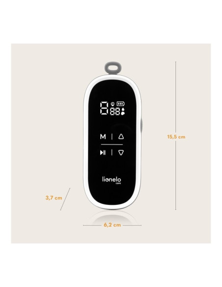 BN-LOC-TWEE_FREE,Pompa dubla de san, Lionelo, Twee Free, Hands Free, Electrica, Cu 9 nivele de aspiratie, 3 moduri de functionar