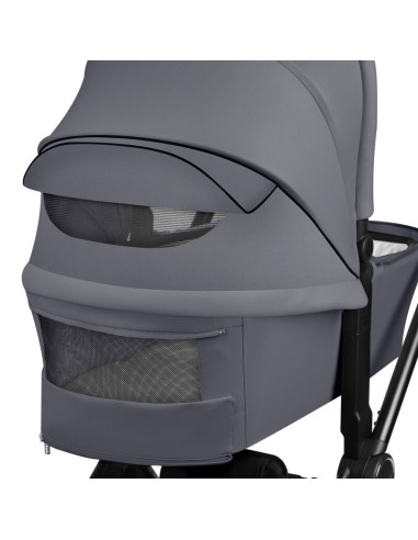 BN-LO-MIKA_PLUS_2IN1_GREY_STONE,Carucior 2 in 1, Lionelo, Mika Plus, Cadru din aluminiu, Cu landou intarit si salteluta moale, R