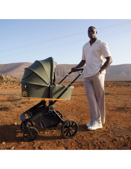 BN-LO-MIKA_PLUS_2IN1_GREY_STONE,Carucior 2 in 1, Lionelo, Mika Plus, Cadru din aluminiu, Cu landou intarit si salteluta moale, R