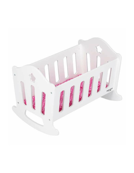 BN-83228,Patut pentru papusi, Free2Play, Cu pernuta confortabila, 46x33x33 cm, 36 luni+, White