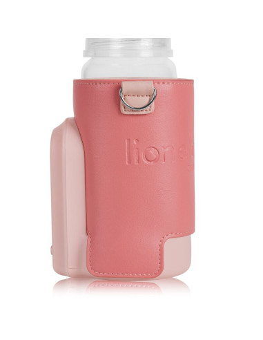 BN-LOC-THERMUP_GO_EVO_CORAL_PINK,Incalzitor biberoane, Lionelo, ThermUp Go Evo, Portabil, Cu 5 niveluri de incalzire, Cu buton S