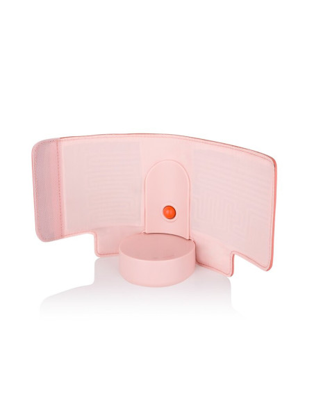 BN-LOC-THERMUP_GO_EVO_CORAL_PINK,Incalzitor biberoane, Lionelo, ThermUp Go Evo, Portabil, Cu 5 niveluri de incalzire, Cu buton S