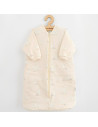 BN-56379,Sac de dormit, New Baby, Cu maneca lunga, De iarna, Din bumbac, Certificat Oeko Tex Standard 100, Cu fermoar, 60x90 cm,
