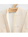 BN-56379,Sac de dormit, New Baby, Cu maneca lunga, De iarna, Din bumbac, Certificat Oeko Tex Standard 100, Cu fermoar, 60x90 cm,
