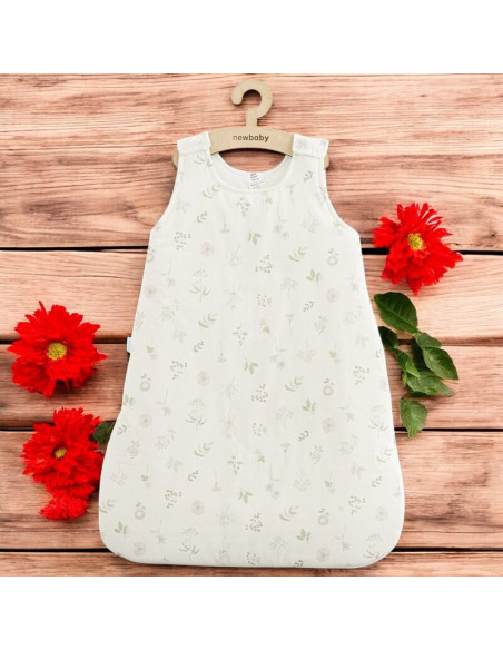 BN-55523,Sac de dormit, New Baby, Din bumbac, Certificat Oeko Tex Standard 100, Cu fermoar, 50x70 cm, 0-6 luni, Zoe